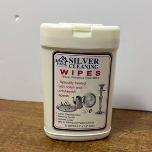 Smart Home Silver Cleaning Wipes 30 Wipes Exp. June 2021 Cl